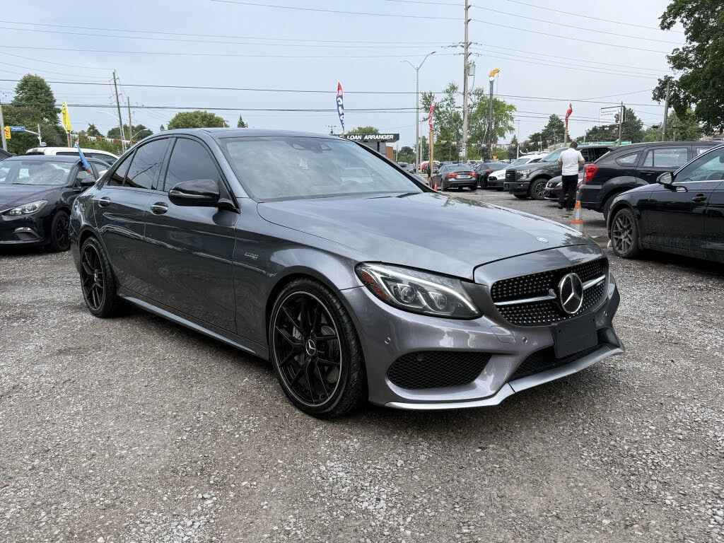 Mercedes-Benz C 43 AMG КОЖА* ПОДГРЕВ* МЪРТВА ТОЧКА* CAR PLAY* , снимка 3 - Автомобили и джипове - 55495027