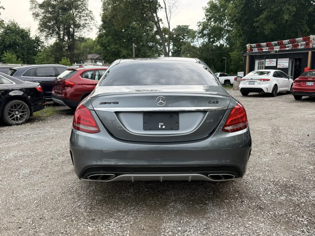 Mercedes-Benz C 43 AMG КОЖА* ПОДГРЕВ* МЪРТВА ТОЧКА* CAR PLAY* , снимка 7 - Автомобили и джипове - 55495027