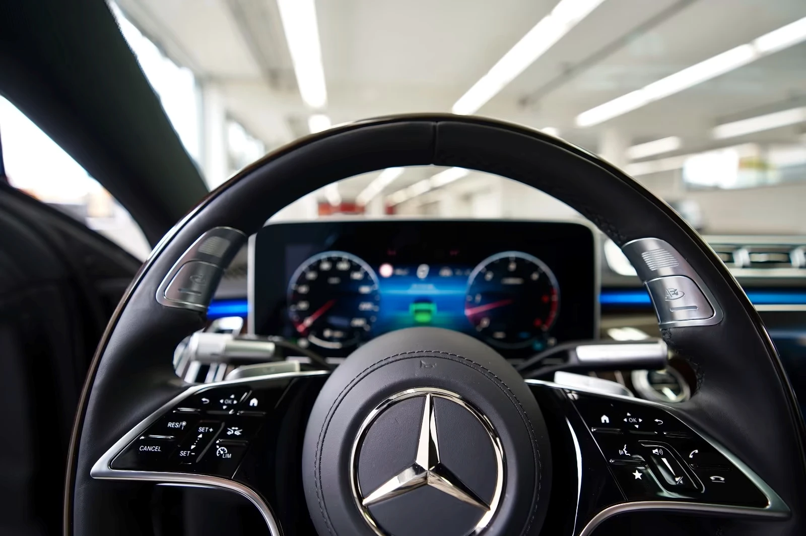 Mercedes-Benz S 450 FACELIFT* 4 MATIC* AMG* 3 TV* EXCLUSIVE* LONG* , снимка 11 - Автомобили и джипове - 55702186