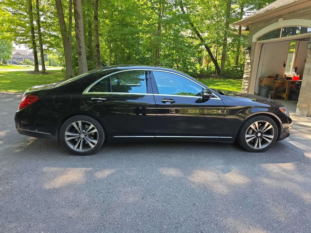 Mercedes-Benz S 550 * CARFAX * БЕЗ ПЪРВОНАЧАЛНА ВНОСКА, снимка 3 - Автомобили и джипове - 56243843