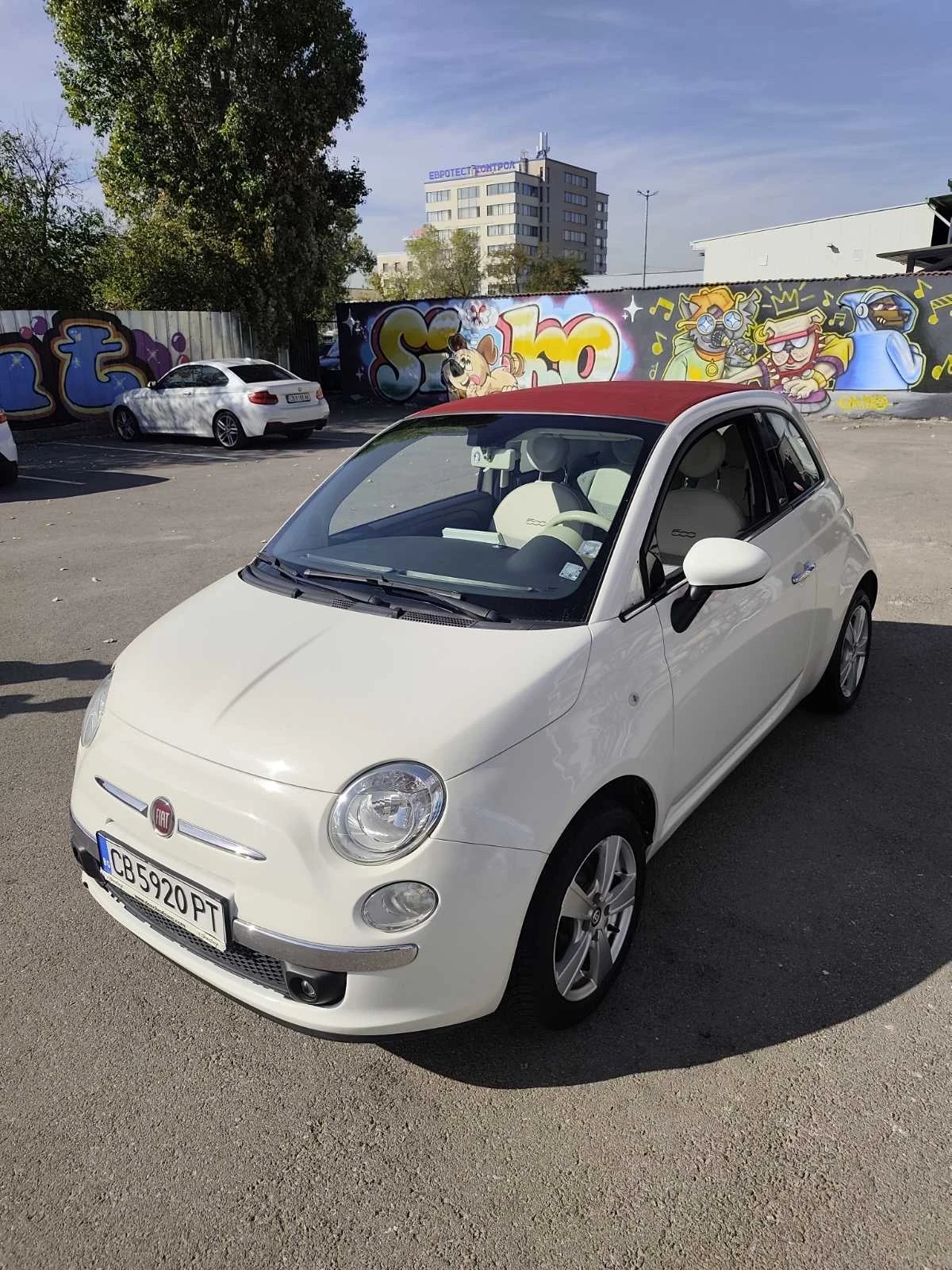 Fiat 500 C Cabrio 1.2 бензин   Автоматик   2015 г.