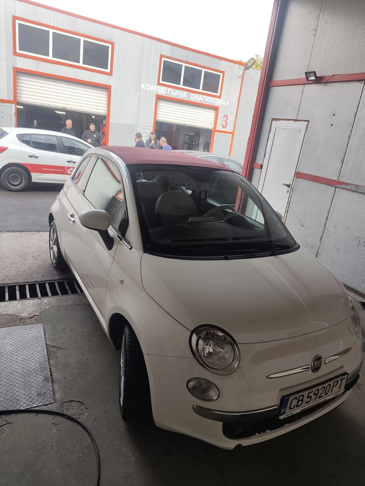 Fiat 500 C Cabrio 1.2 бензин   Автоматик   2015 г.