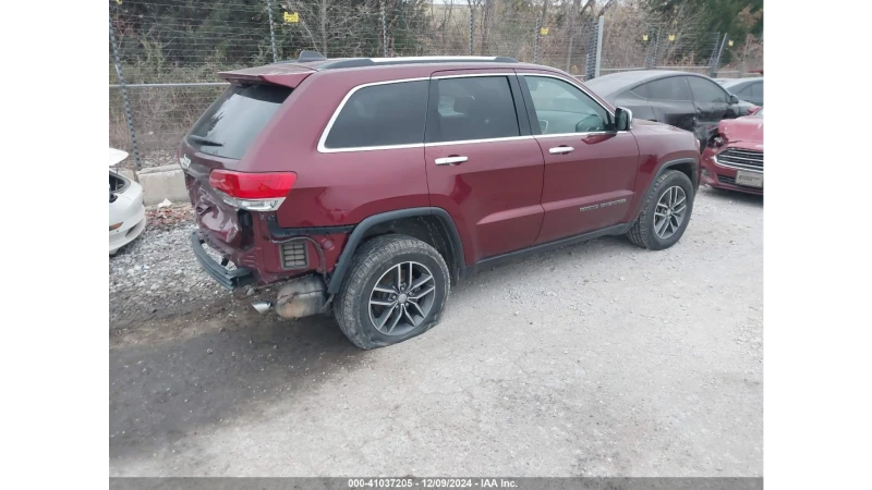 Jeep Grand cherokee LIMITED* 4X4* ПЪЛНА СЕРВИЗНА ИСТОРИЯ, снимка 4 - Автомобили и джипове - 48691270