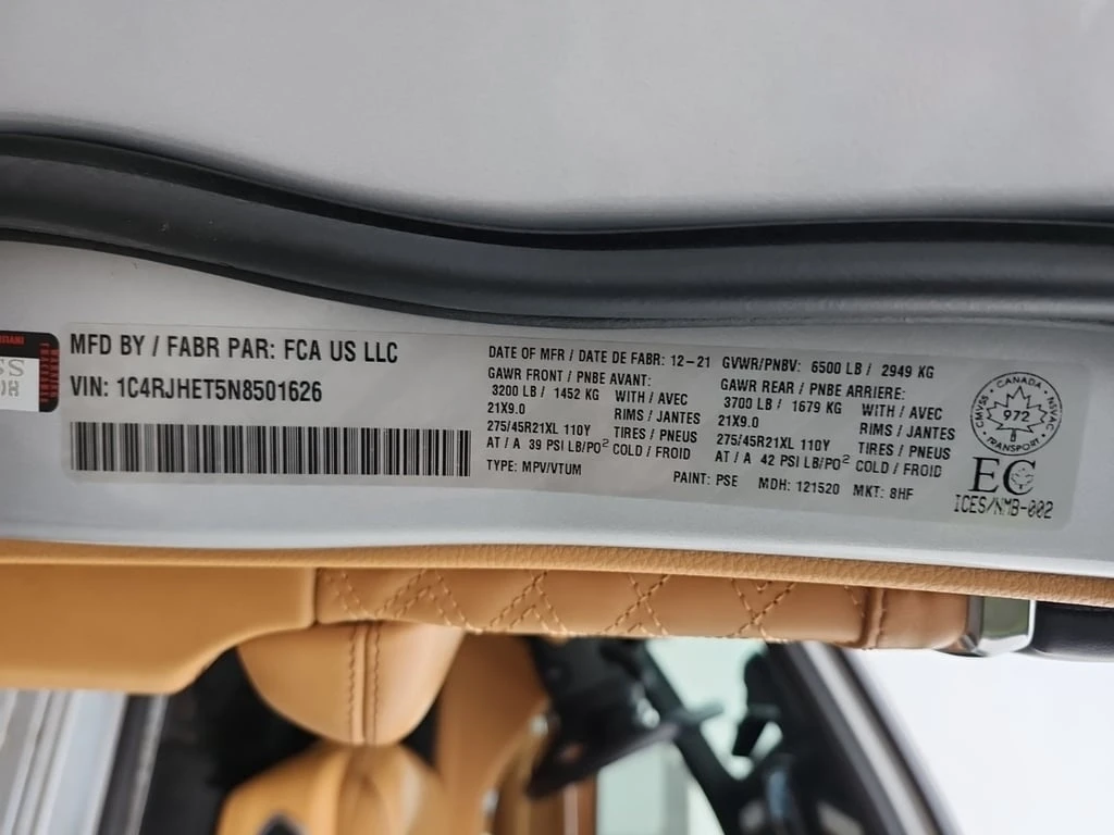 Jeep Grand cherokee * SUMMIT RESERVE * CARFAX *  - изображение 7