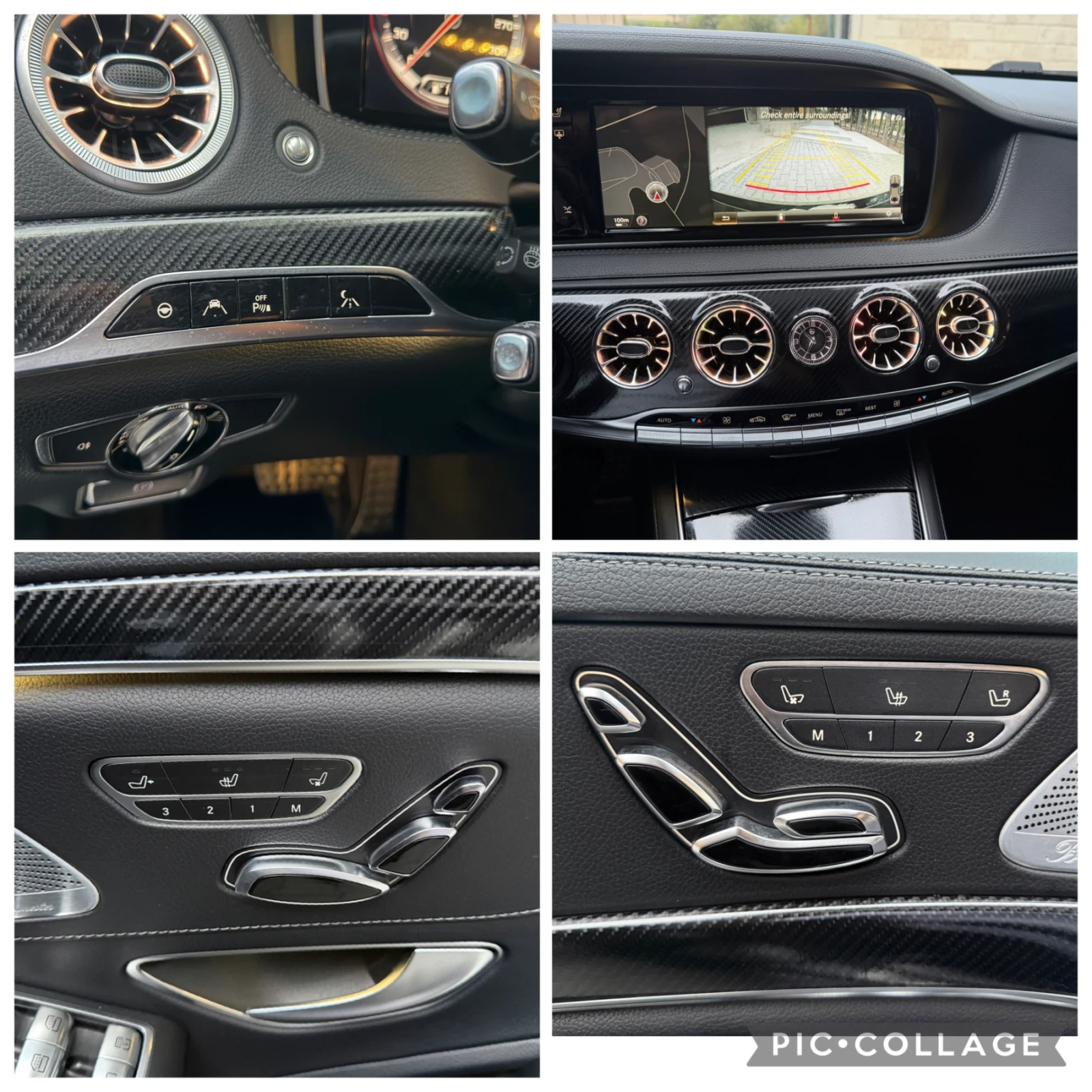 Mercedes-Benz S 350 BRABUS 800 pack , снимка 13 - Автомобили и джипове - 56257323