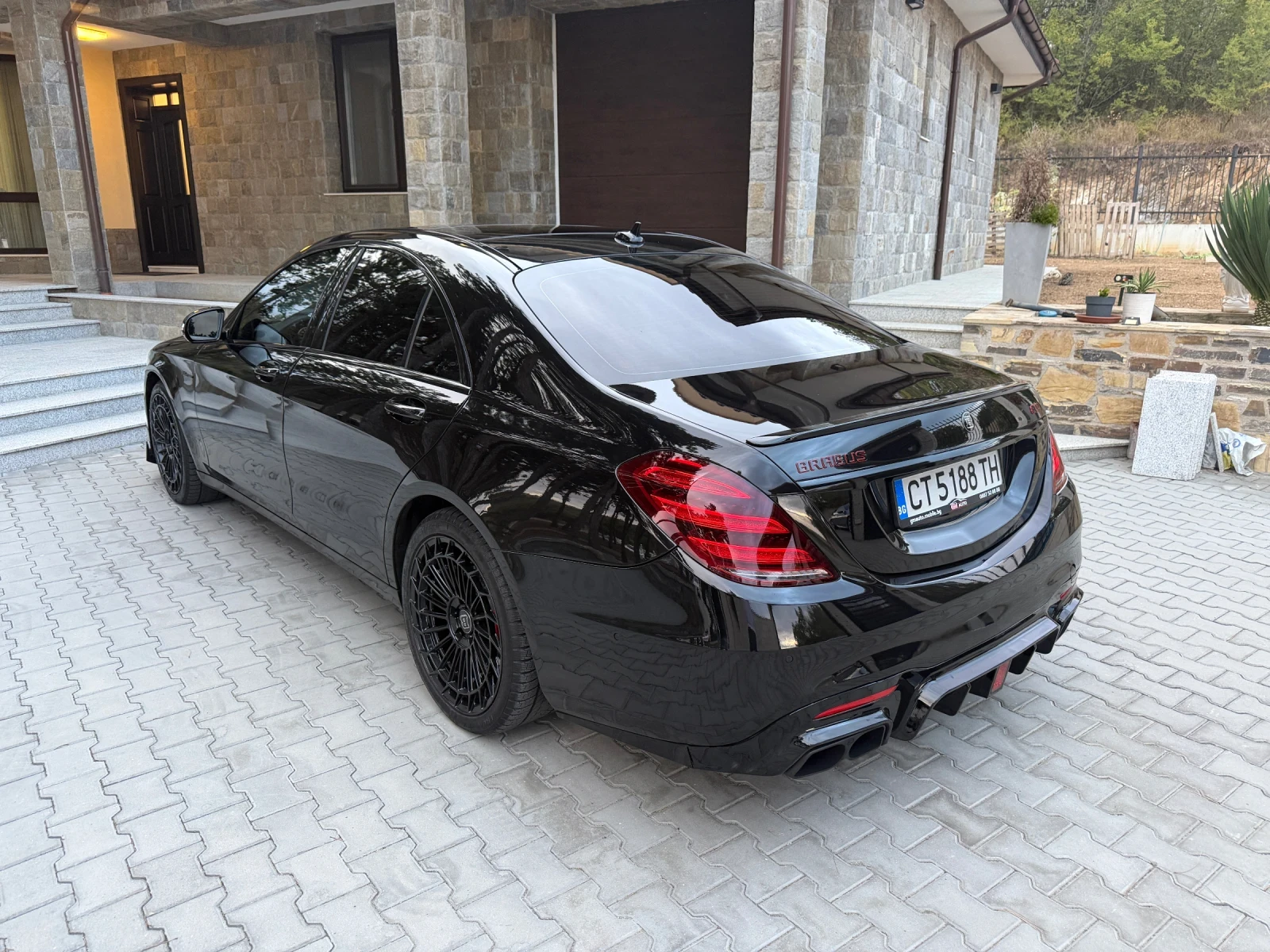 Mercedes-Benz S 350 BRABUS 800 pack , снимка 6 - Автомобили и джипове - 56257323