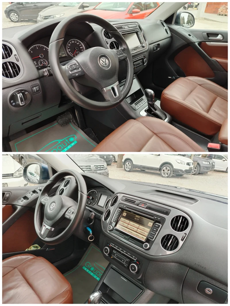 VW Tiguan 2.0TDI-4X4/DSG/NAVI/КАМЕРА/ПАНОРАМА/КОЖА!!!, снимка 9 - Автомобили и джипове - 49291893