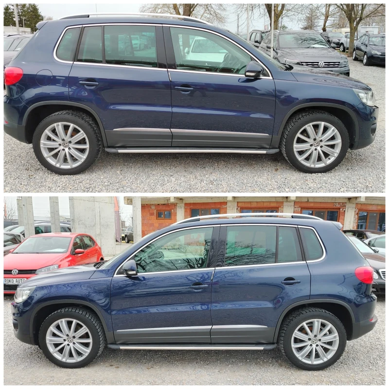 VW Tiguan 2.0TDI-4X4/DSG/NAVI/КАМЕРА/ПАНОРАМА/КОЖА!!!, снимка 4 - Автомобили и джипове - 49291893