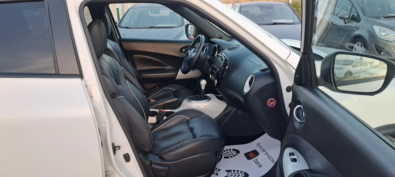 Nissan Juke 1.6 Бензин 117kc Navi, ЕВРО6.  Камера, Автомат, снимка 14 - Автомобили и джипове - 55876257