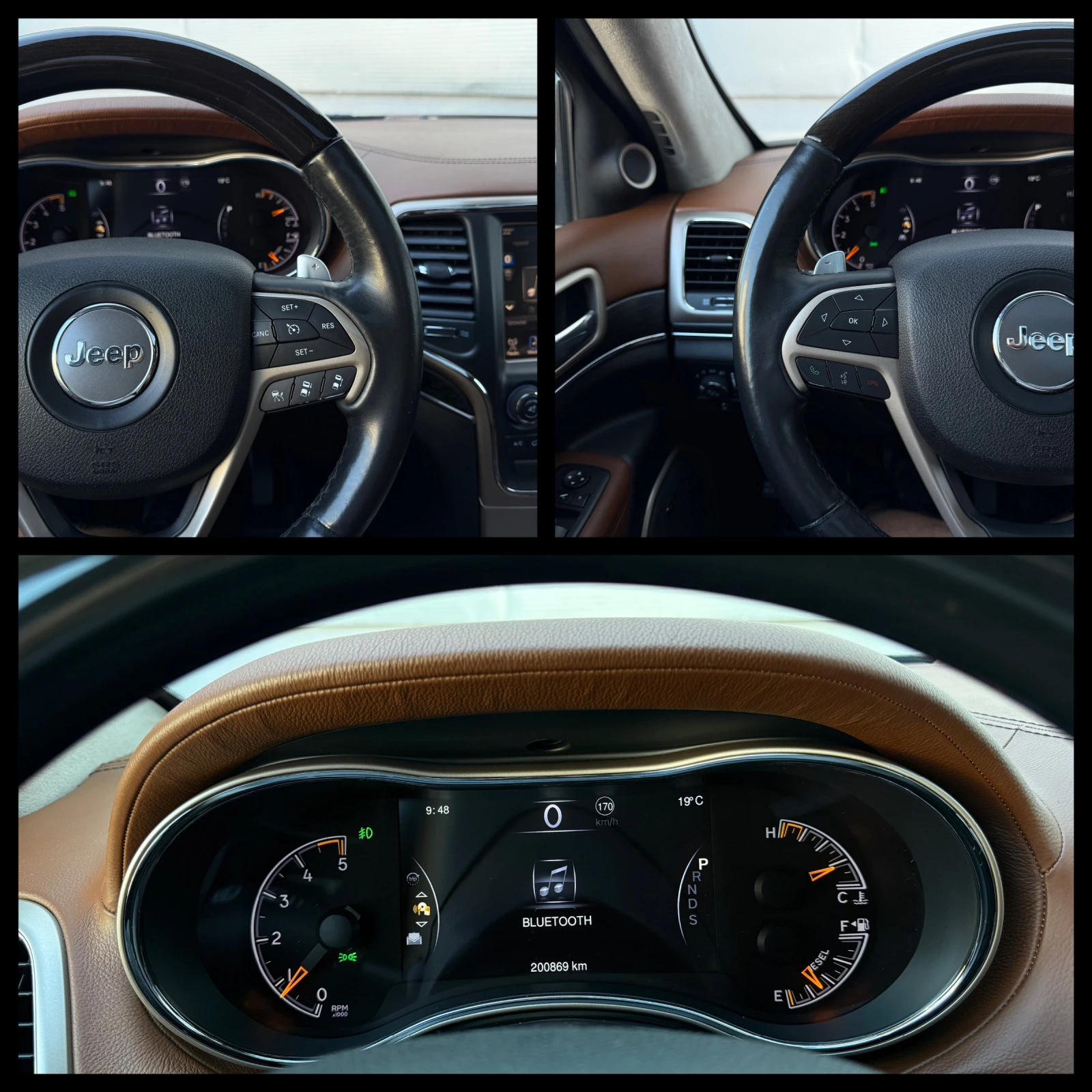 Jeep Grand cherokee SUMMIT 3.0 CRD | DISTRONIC | AIRMATIC | PANORAMA |, снимка 15 - Автомобили и джипове - 56114358