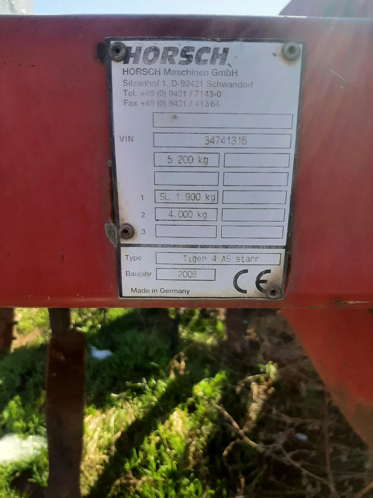 Култиватор Horsch Tiger 4as - изображение 3