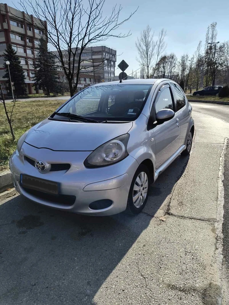 Toyota Aygo Газ, Климатик!, снимка 1 - Автомобили и джипове - 48243179