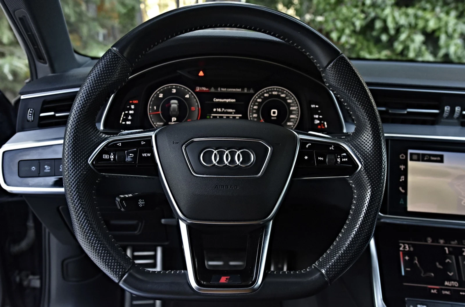 Audi A6 Реален пробег 3 TDI s lune BANG&Olufsen, снимка 13 - Автомобили и джипове - 54561061
