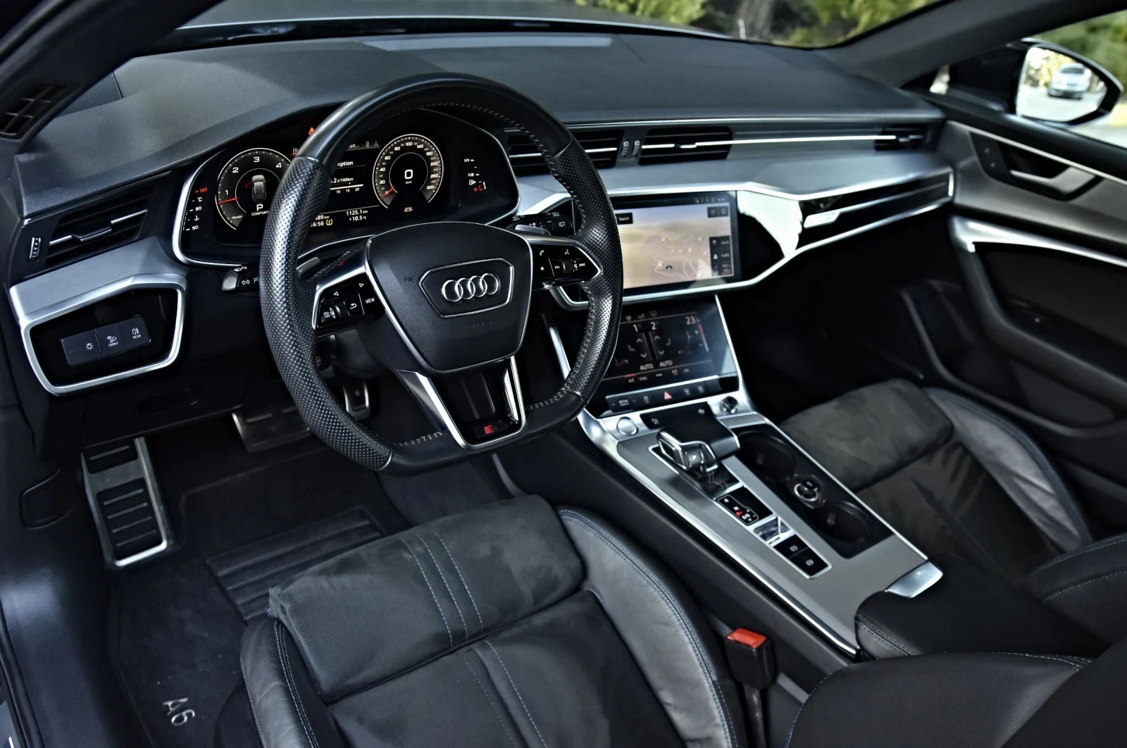 Audi A6 Реален пробег 3 TDI s lune BANG&Olufsen, снимка 8 - Автомобили и джипове - 54561061