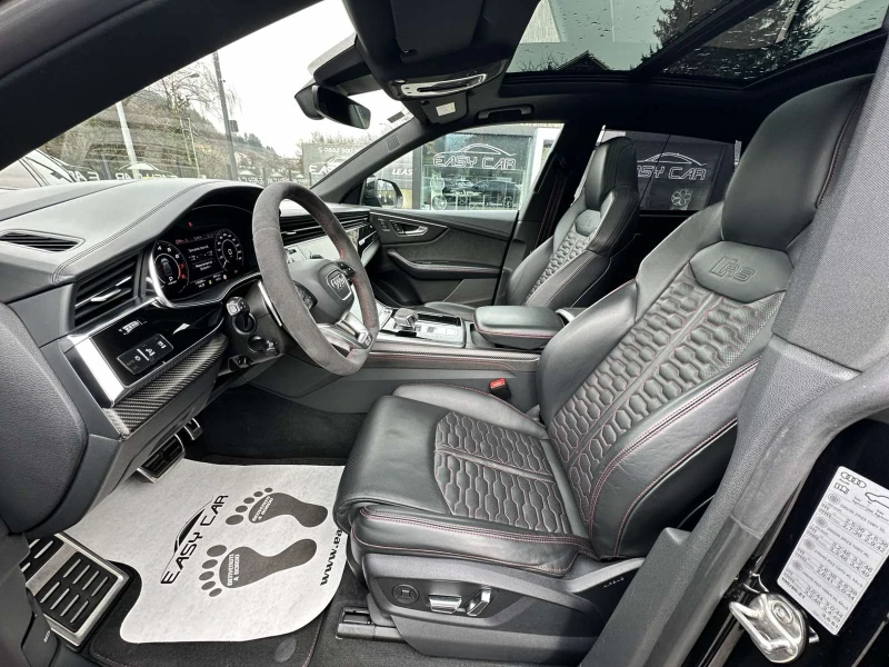 Audi RSQ8 CARBON/ HUD/ PANO/CARBON/B&O/MATRIX/360 , снимка 8 - Автомобили и джипове - 53315570