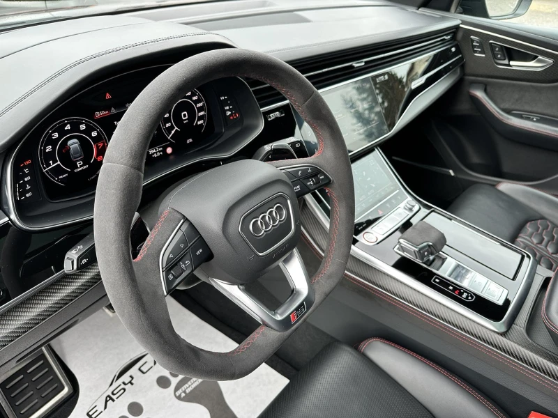 Audi RSQ8 CARBON/ HUD/ PANO/CARBON/B&O/MATRIX/360 , снимка 9 - Автомобили и джипове - 53315570