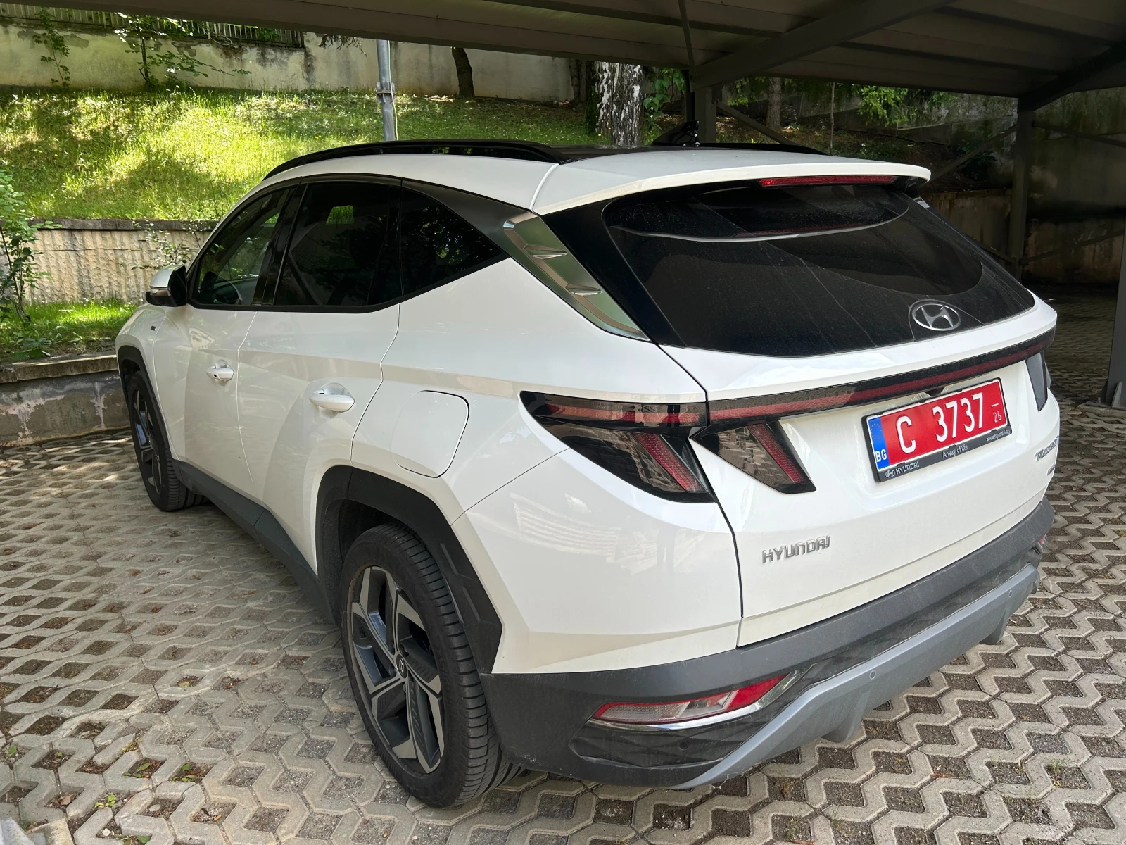 Hyundai Tucson 1.6 T-GDI Mild-Hybrid 48v 7DCT 4x4, снимка 4 - Автомобили и джипове - 54819148