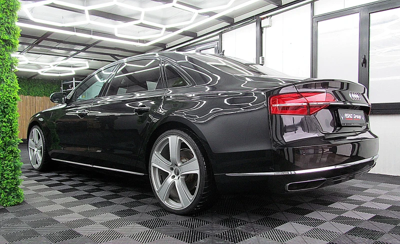 Audi A8 LONG/MATRIX/DISTRONIC/KAMERA/ СОБСТВЕН ЛИЗИНГ, снимка 4 - Автомобили и джипове - 47304679