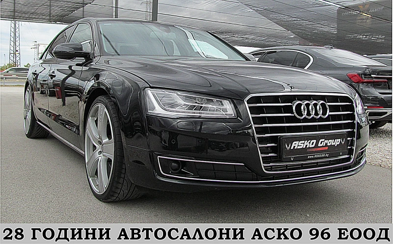 Audi A8 LONG/MATRIX/DISTRONIC/KAMERA/ СОБСТВЕН ЛИЗИНГ, снимка 3 - Автомобили и джипове - 47304679