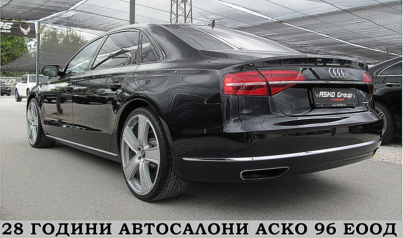 Audi A8 LONG/MATRIX/DISTRONIC/KAMERA/ СОБСТВЕН ЛИЗИНГ, снимка 4 - Автомобили и джипове - 47304679