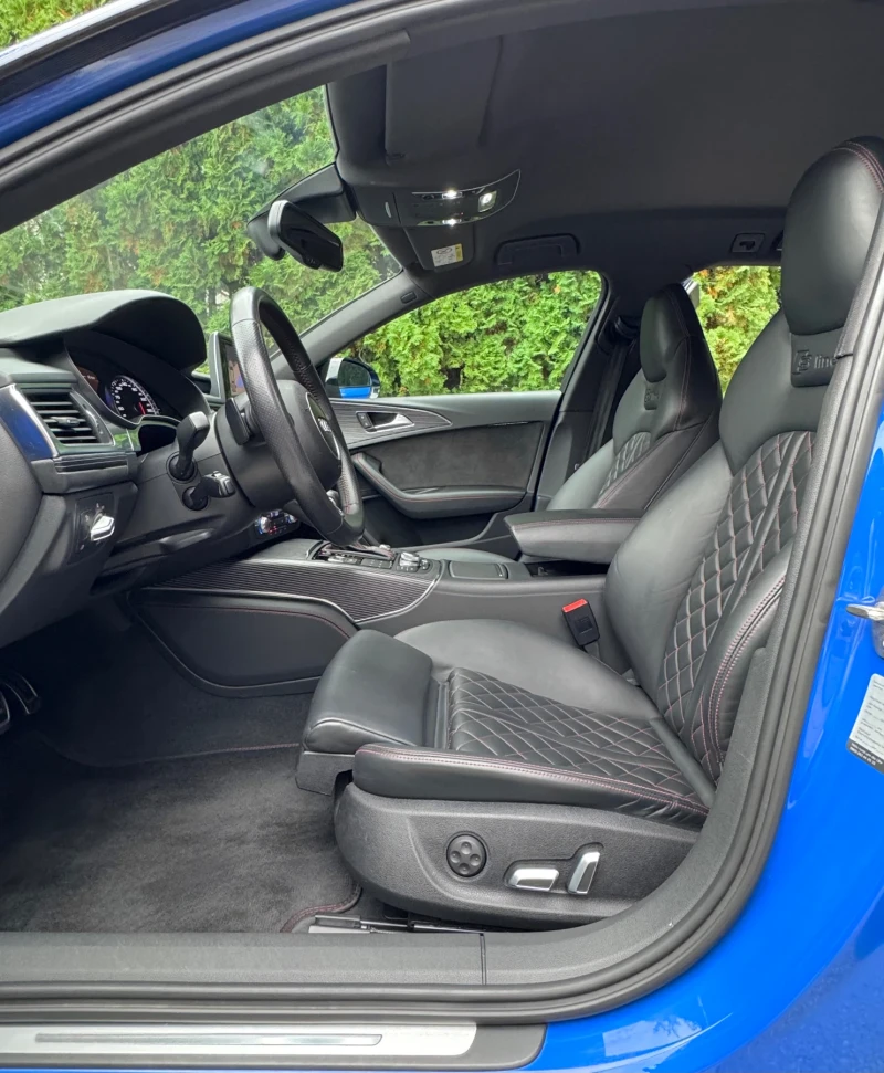 Audi A6 BiTDi* 326* 3X SLINE* COMPETTITION* ЧЕРВЕН ШЕВ* , снимка 7 - Автомобили и джипове - 52056815