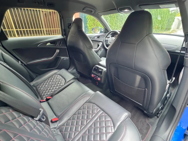 Audi A6 BiTDi* 326* 3X SLINE* COMPETTITION* ЧЕРВЕН ШЕВ* , снимка 11 - Автомобили и джипове - 52056815