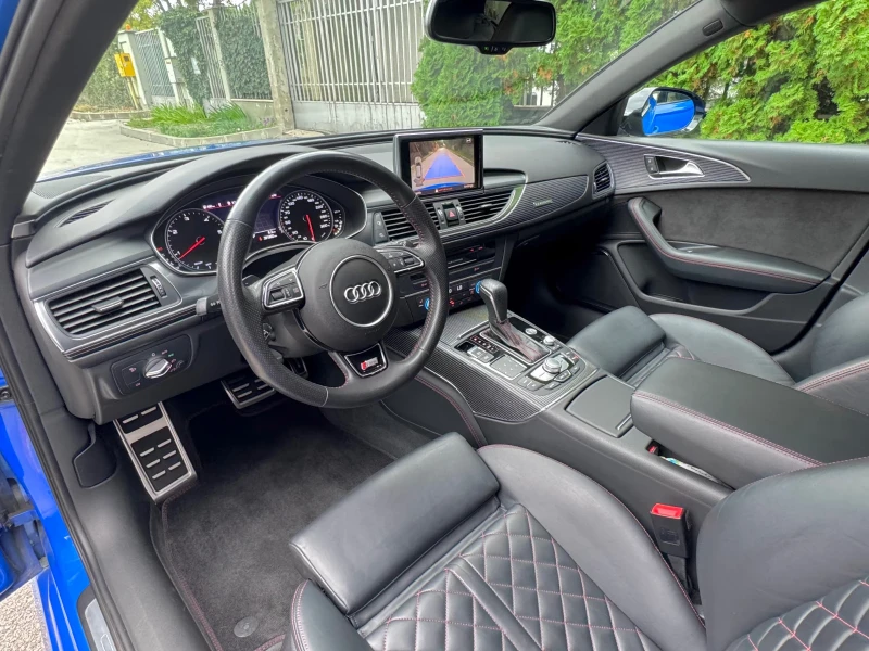 Audi A6 BiTDi* 326* 3X SLINE* COMPETTITION* ЧЕРВЕН ШЕВ* , снимка 6 - Автомобили и джипове - 52056815