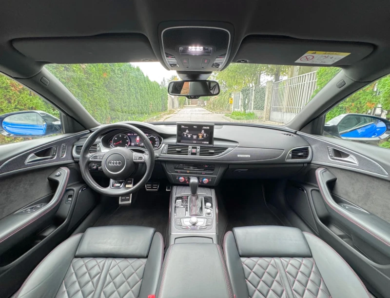 Audi A6 BiTDi* 326* 3X SLINE* COMPETTITION* ЧЕРВЕН ШЕВ* , снимка 8 - Автомобили и джипове - 52056815
