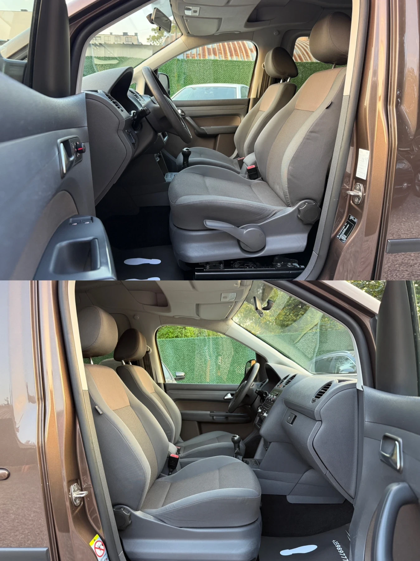 VW Caddy 1.6TDI/75hp/Пътническо - изображение 10