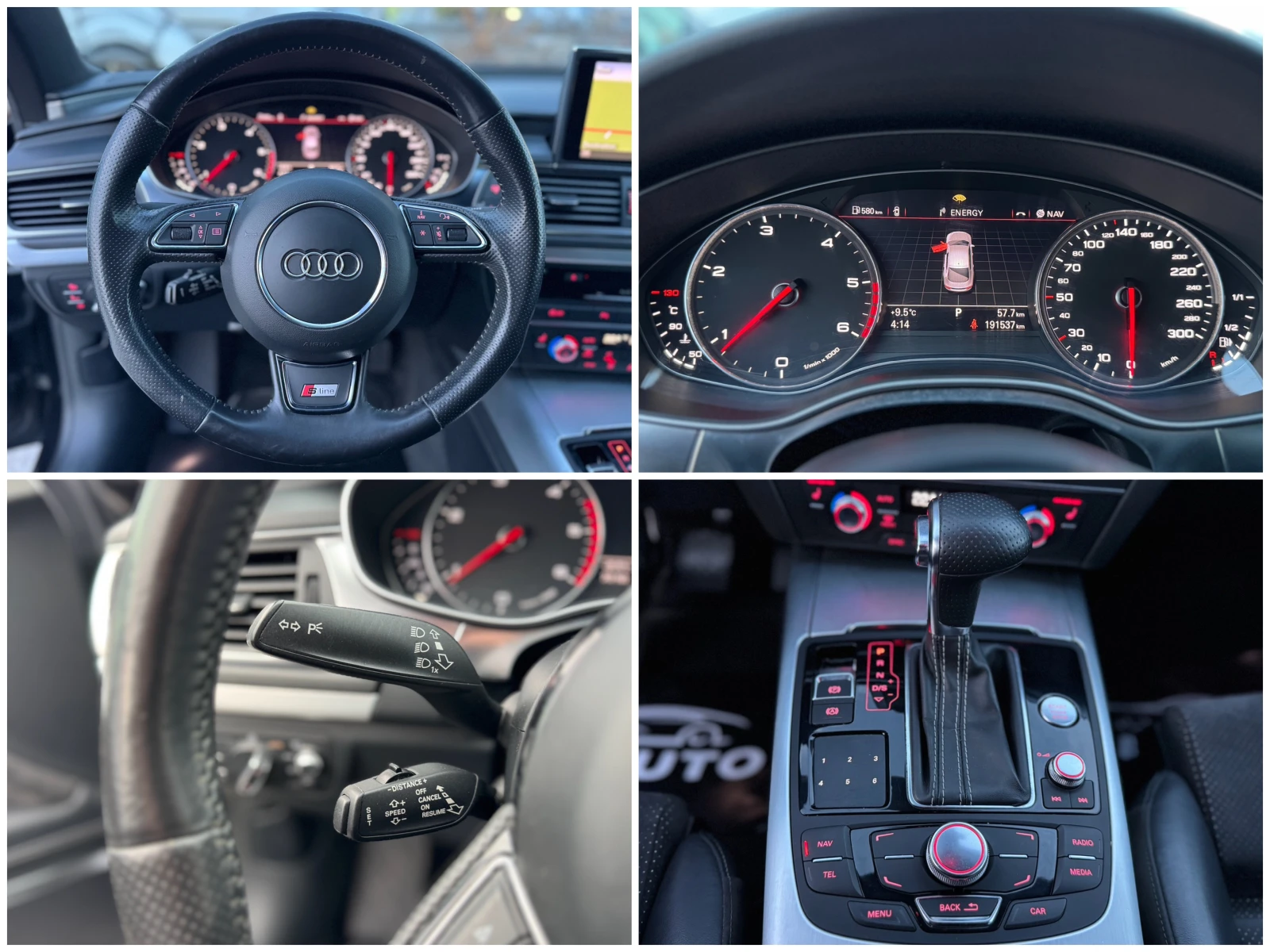 Audi A7 3.0TDI= QUATTRO= RS7 PACK= S-LINE= NIGHT VIEW= HUD | Mobile.bg   14