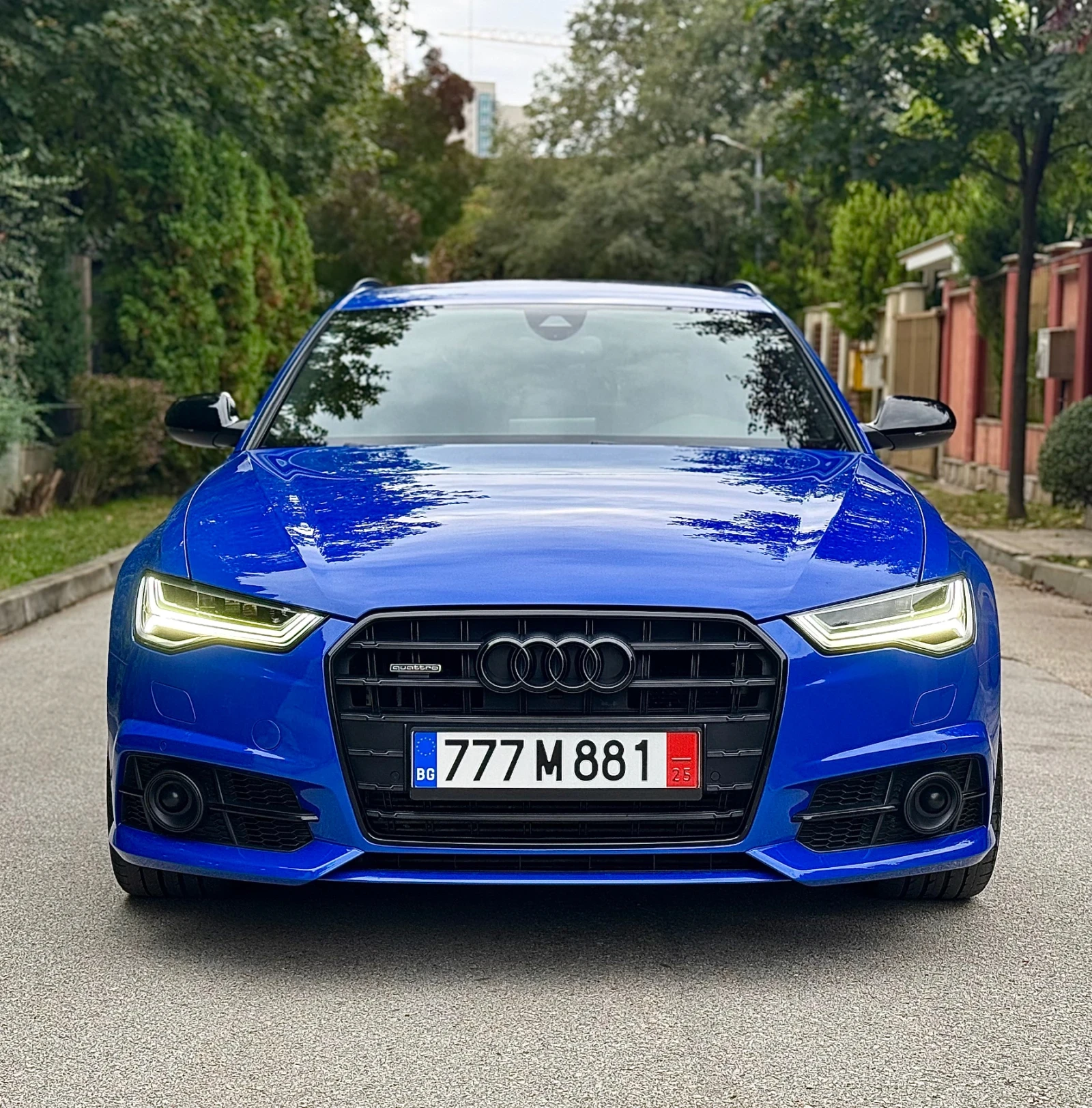 Audi A6 BiTDi* 326* 3X SLINE* COMPETTITION* ЧЕРВЕН ШЕВ*  - изображение 2