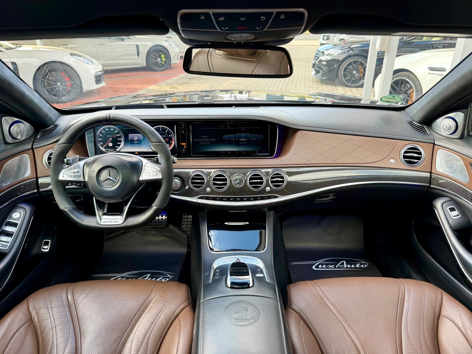 Mercedes-Benz S 63 AMG 4MAT#LONG#DESIGNO#CERAMIC#CARBON#FULL FULL FULL | Mobile.bg � ����������� 11