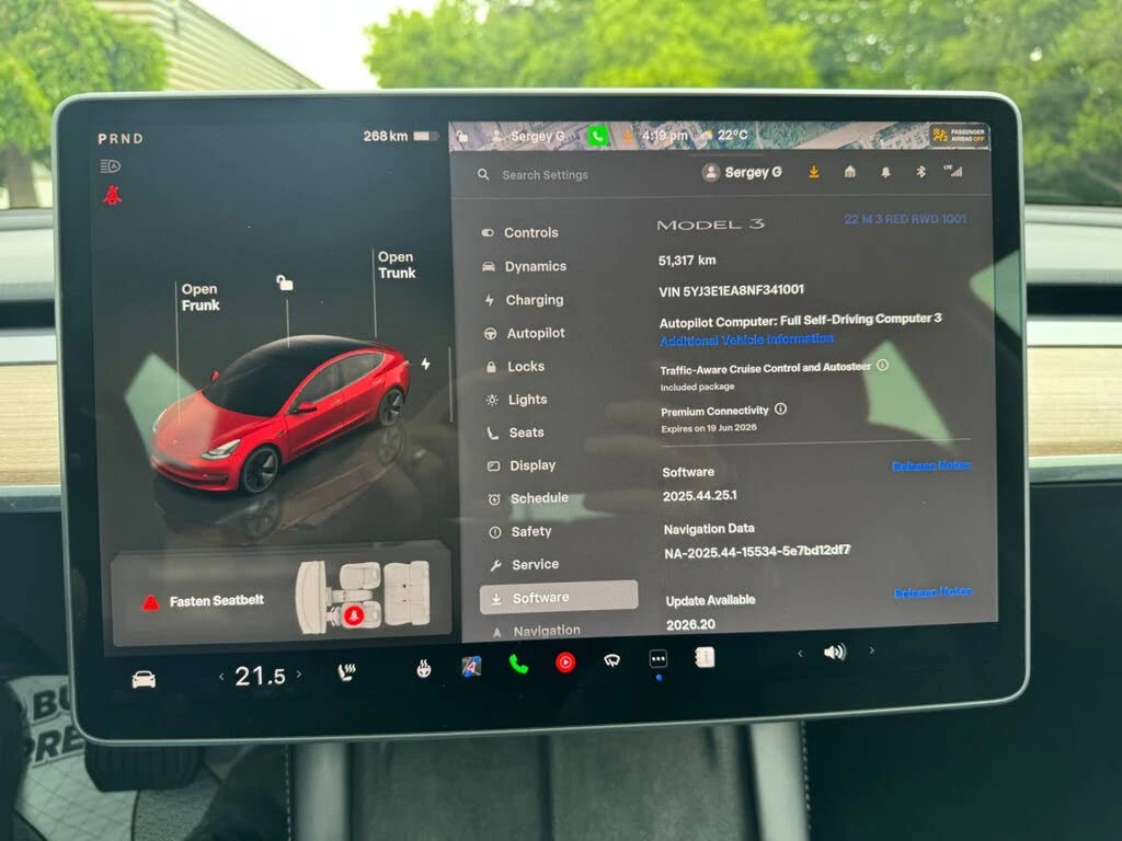 Tesla Model 3 * RWD* АвтоКредит * (ЦЕНА ДО БГ), снимка 13 - Автомобили и джипове - 55040439