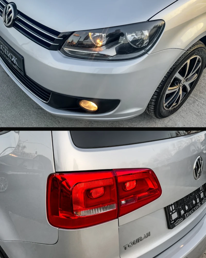 VW Touran 1.6TDI - 6ck. - 6+ 1, снимка 8 - Автомобили и джипове - 52415432