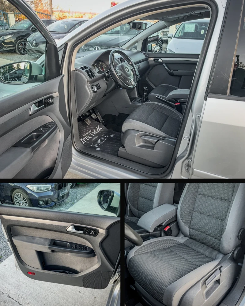 VW Touran 1.6TDI - 6ck. - 6+ 1, снимка 9 - Автомобили и джипове - 52415432