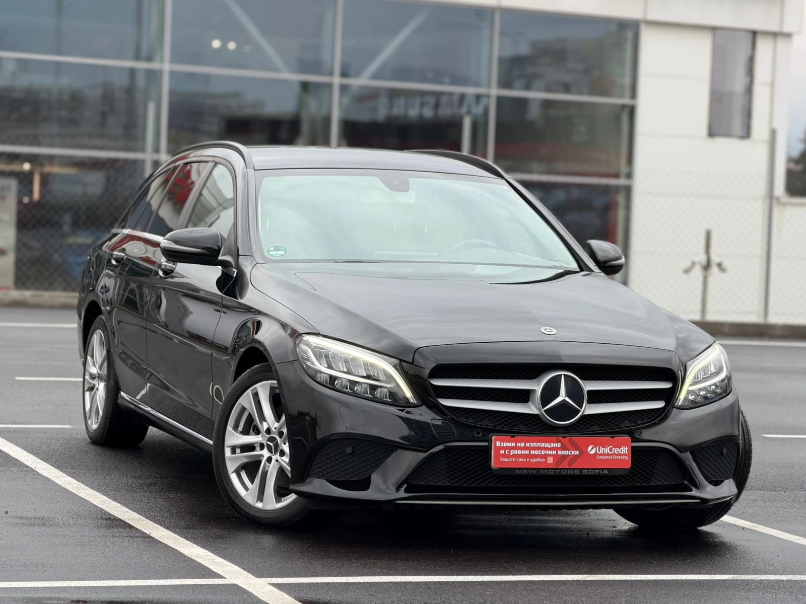 Mercedes-Benz C 220 2.2CDI Face lift Лизинг през Уникредит по 275 евро, снимка 3 - Автомобили и джипове - 53959756