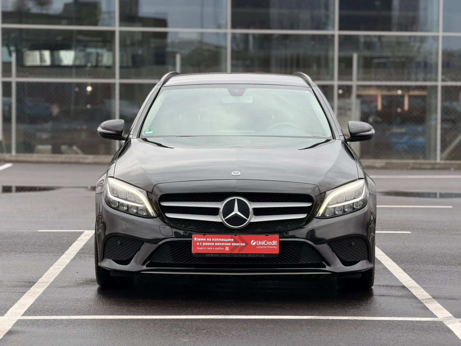 Mercedes-Benz C 220 2.2CDI Face lift Лизинг през Уникредит по 275 евро, снимка 2 - Автомобили и джипове - 53959756