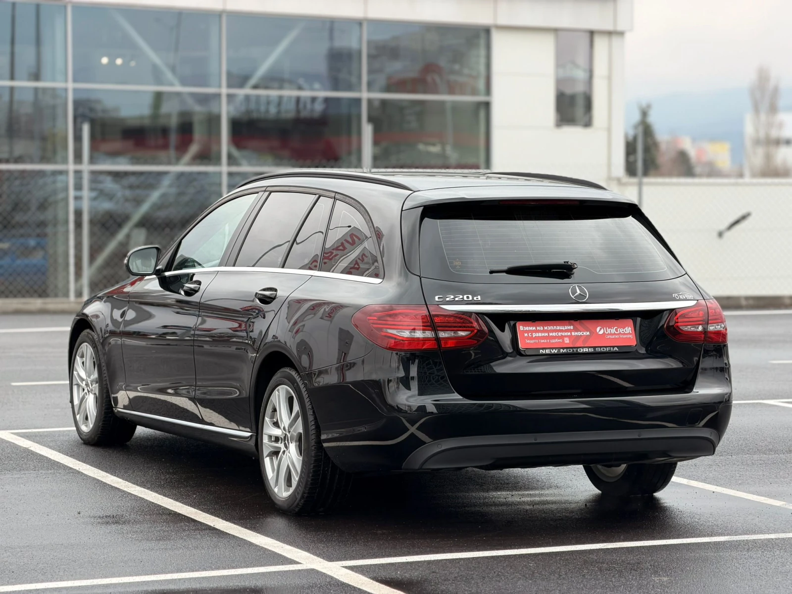 Mercedes-Benz C 220 2.2CDI Face lift Лизинг през Уникредит по 275 евро, снимка 8 - Автомобили и джипове - 53959756