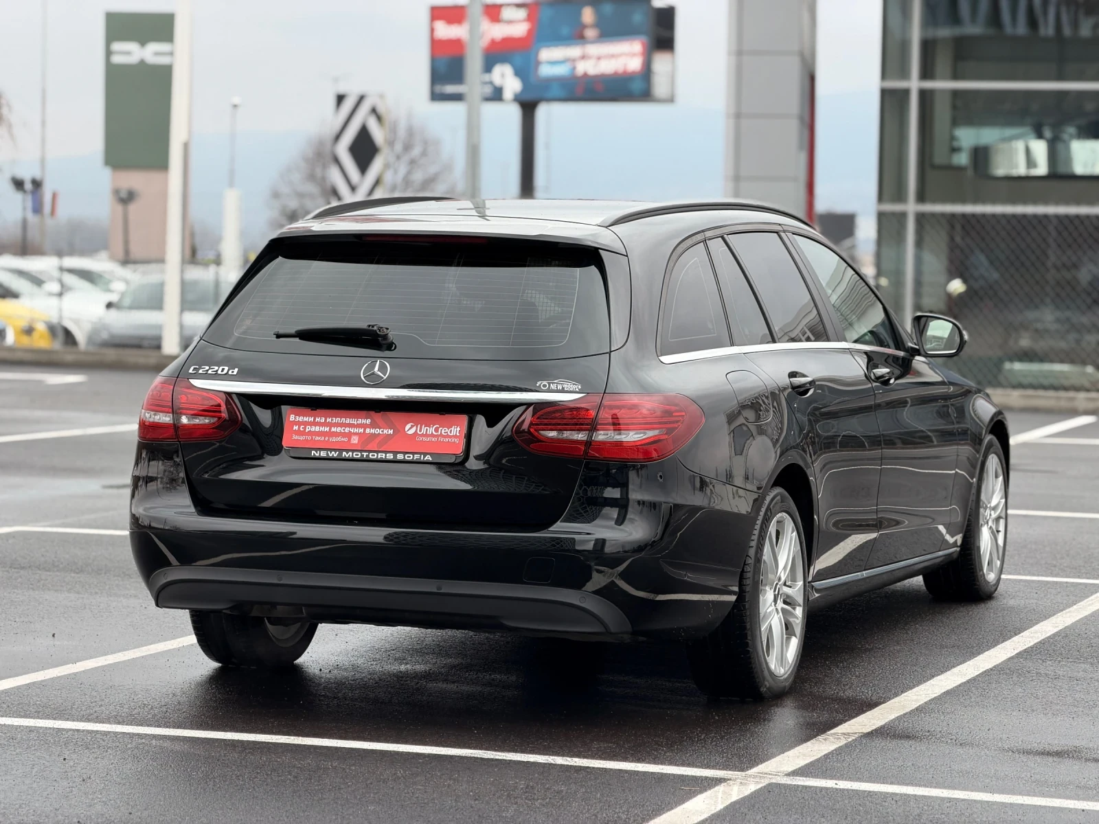 Mercedes-Benz C 220 2.2CDI Face lift Лизинг през Уникредит по 275 евро, снимка 6 - Автомобили и джипове - 53959756