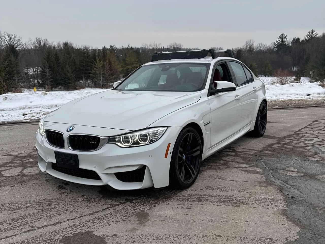 BMW M3 * CARFAX * ЧЕРВЕН САЛОН * 