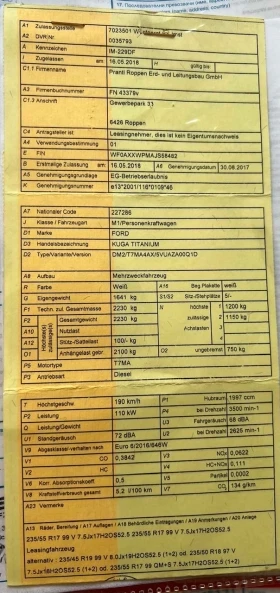 Ford Kuga 2.0 TDCi 4x4 Titanium, снимка 11