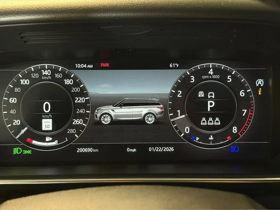 Land Rover Range Rover Sport DYNAMIC 525 PS * BLACK EDITION * PANO * CARFAX *  - изображение 9