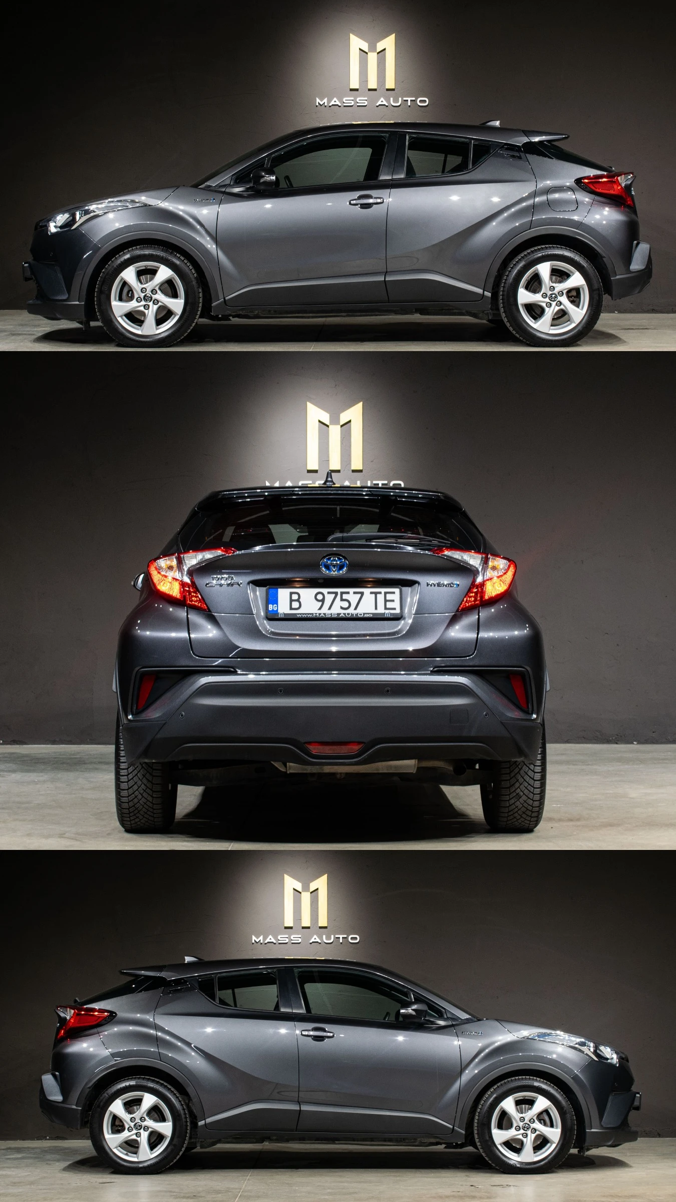 Toyota C-HR 1.8Hybrid/CVT/Реален Пробег, снимка 4 - Автомобили и джипове - 55049866