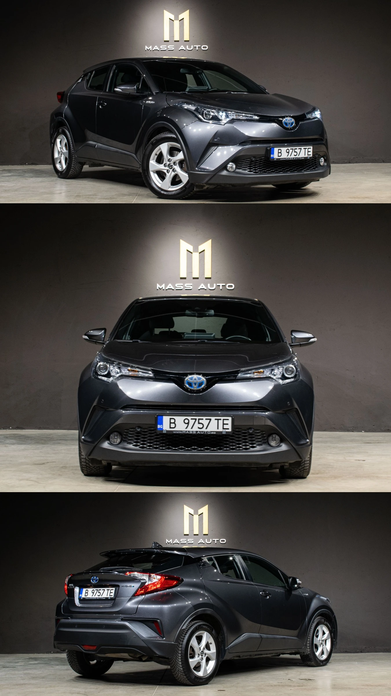 Toyota C-HR 1.8Hybrid/CVT/Реален Пробег, снимка 2 - Автомобили и джипове - 55049866