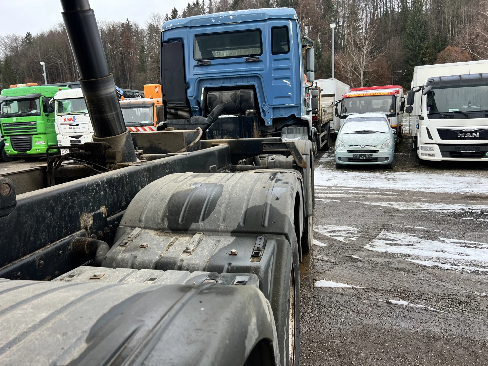 Man Tga 8х4, Тристранен самосвал, Нов внос,  - изображение 4