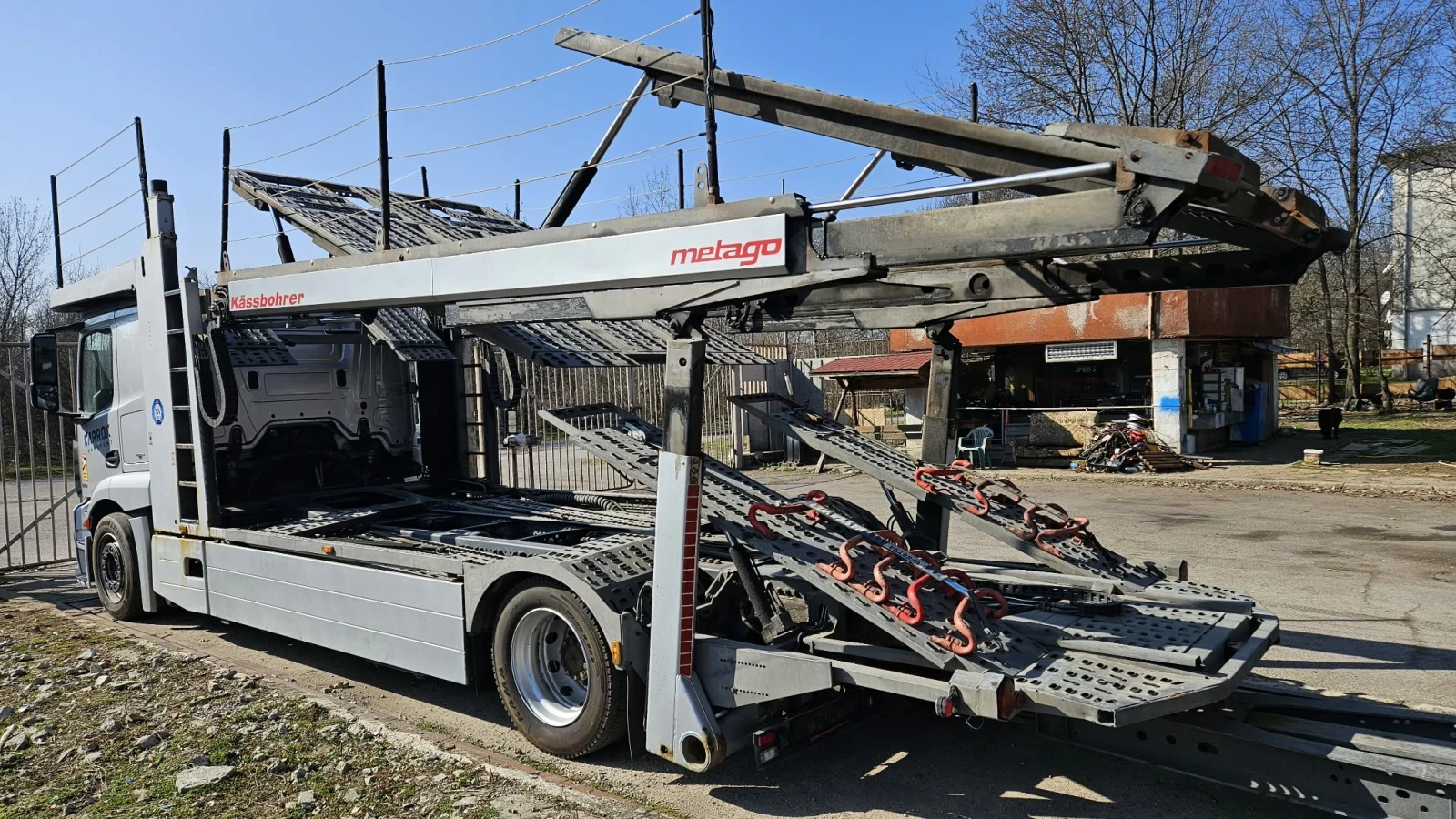 Mercedes-Benz Actros Kassbohrer metago super trans, снимка 11 - Камиони - 53747151