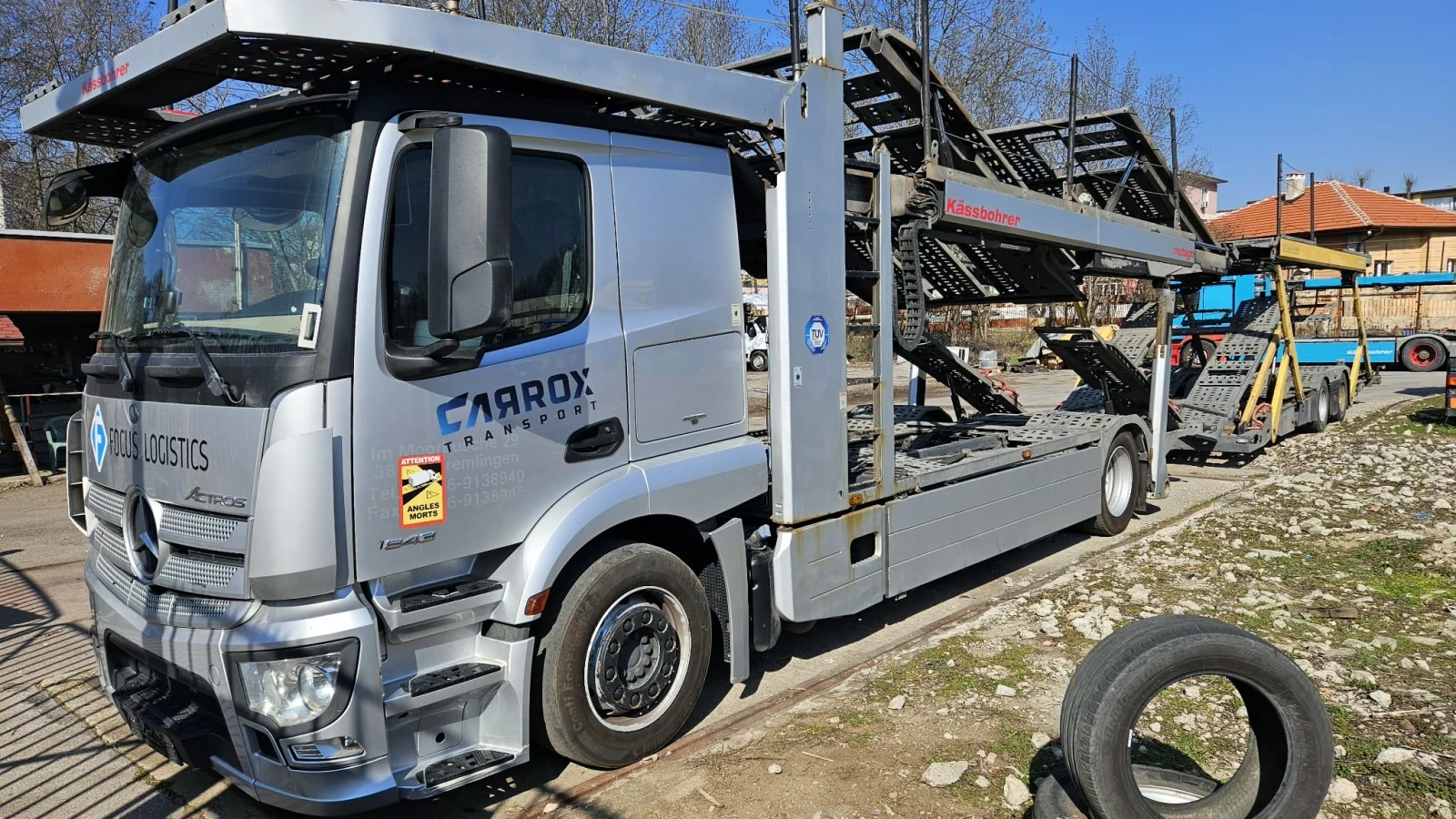 Mercedes-Benz Actros Kassbohrer metago super trans, снимка 10 - Камиони - 53747151