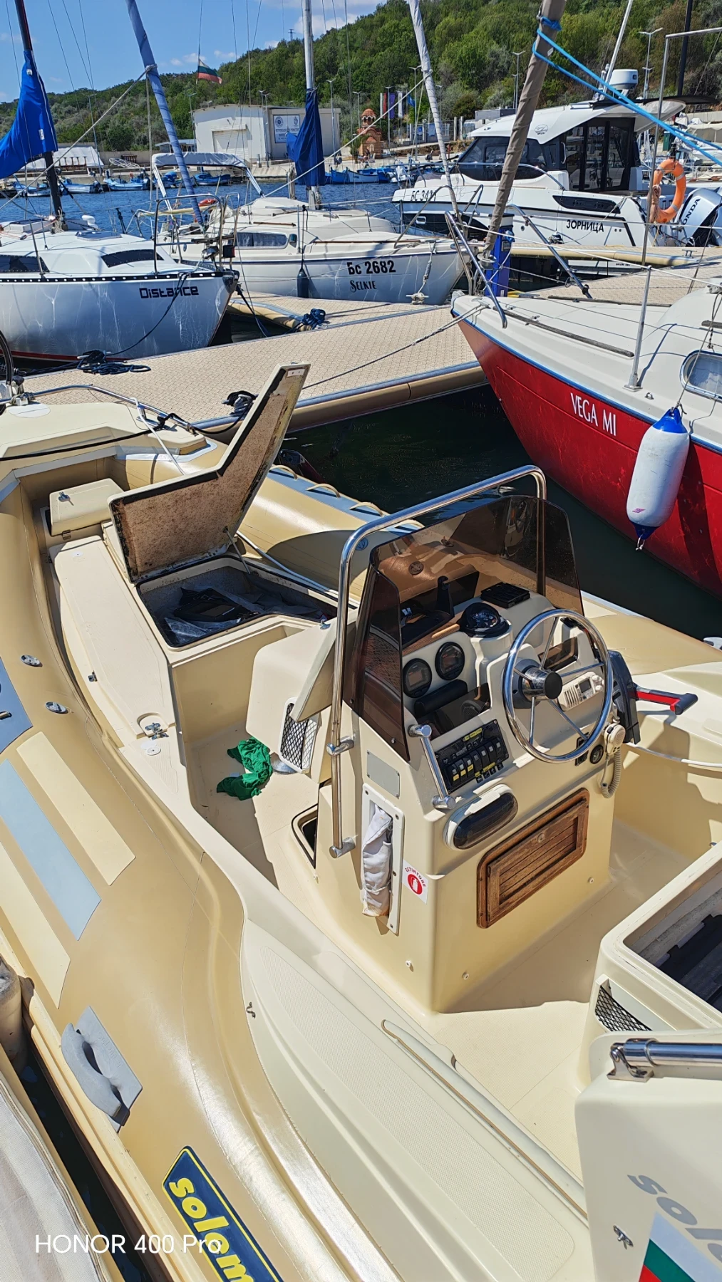 Надуваема лодка v-type Solemar B58, снимка 3 - Воден транспорт - 55465166
