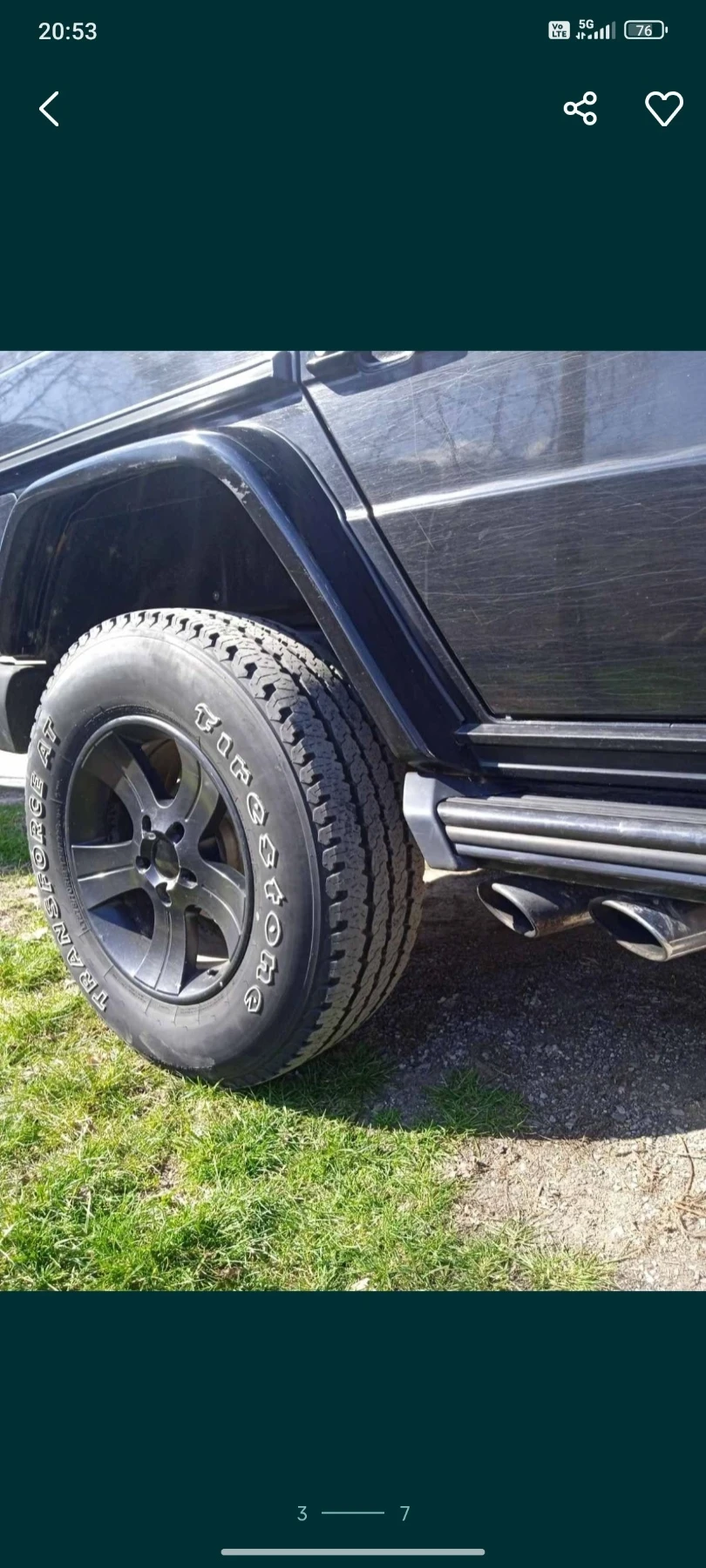    275/70R18  Mercedes-Benz G | Mobile.bg   4