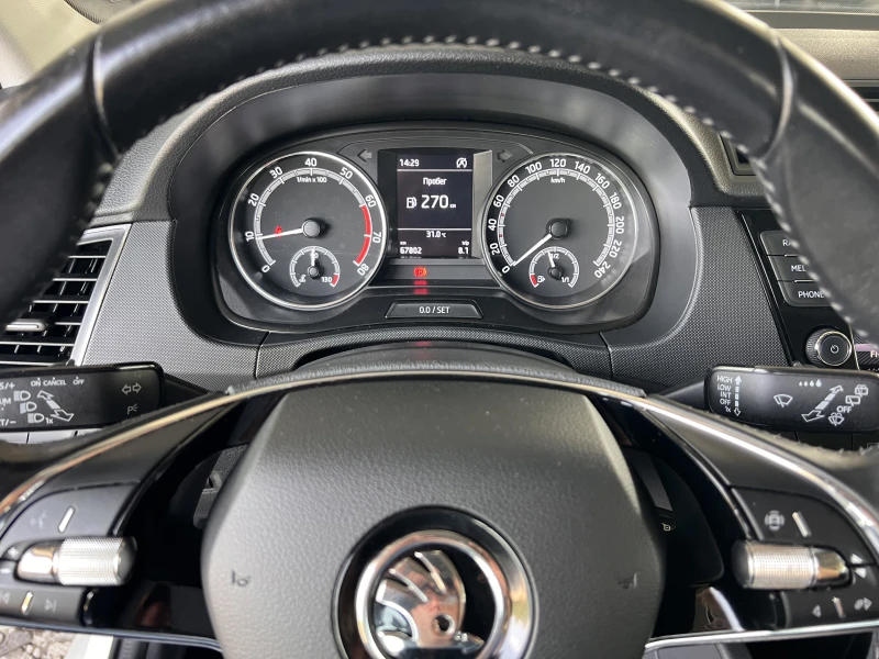 Skoda Fabia AMBITION/1.0MPI/60K.C./5MT/LPG/ГАРАНЦИЯ, снимка 12 - Автомобили и джипове - 53123986